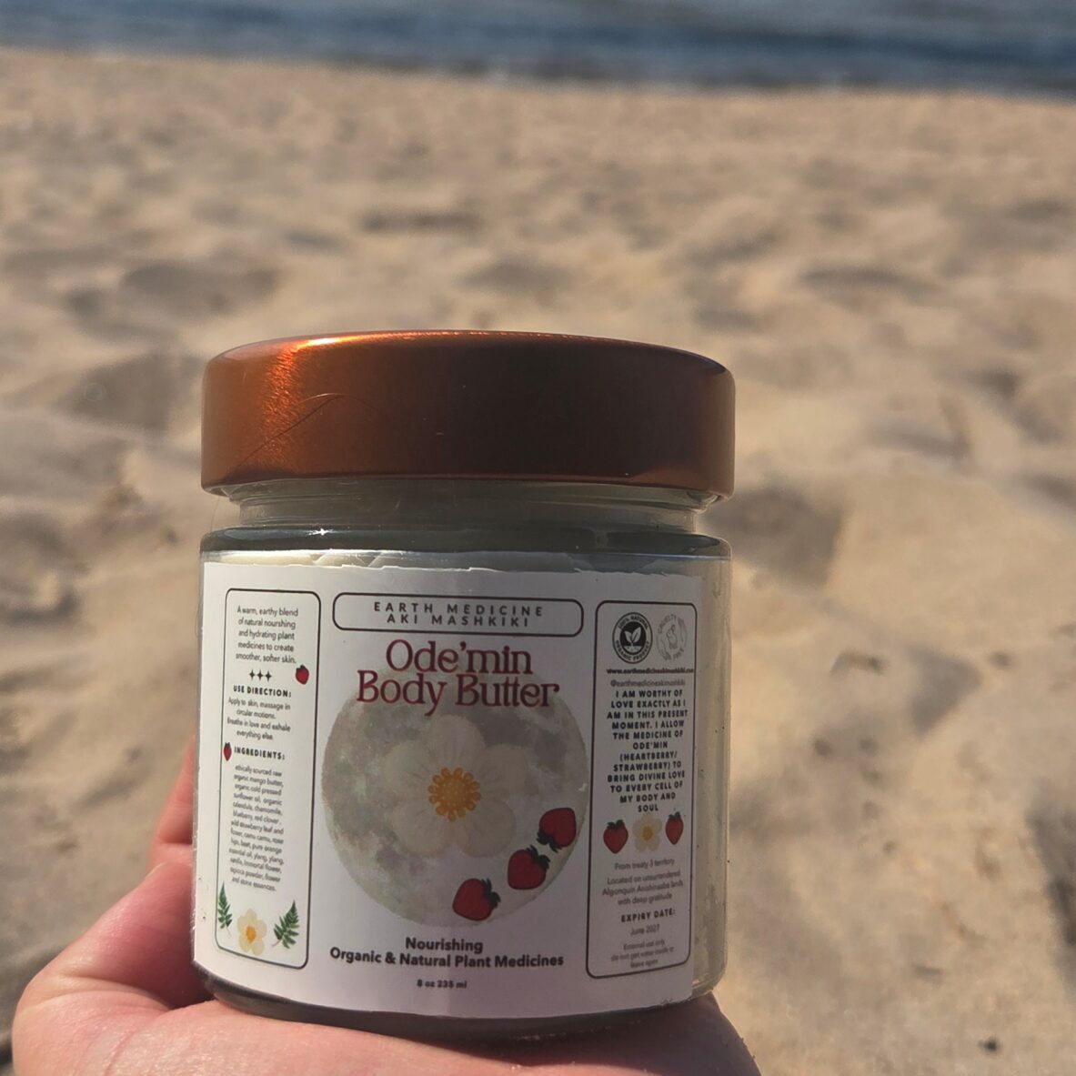 Catherine Nuttall Earthmedicine Akimashkiki - Ode'min Body Butter