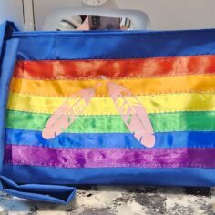 Dale Goulet Rainbow Ribbon Bag