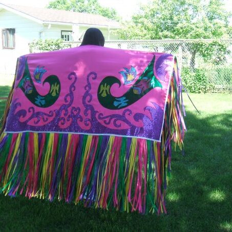 Georgina Crate, apparel & clothing, regalia, workshops, facilitator, Indigenous Artist, First Nations, Indigenous Arts Collective of Canada, Pass The Feather