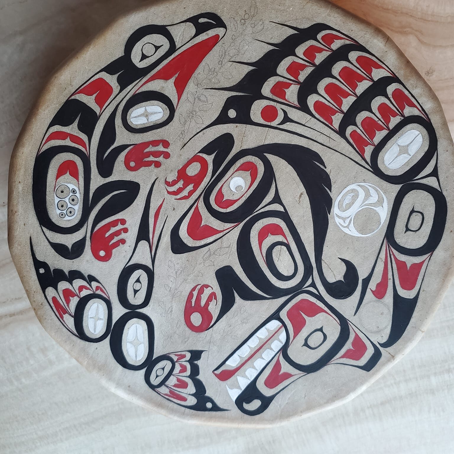 Cori-Johnson-Indigenous-Painted-Drum