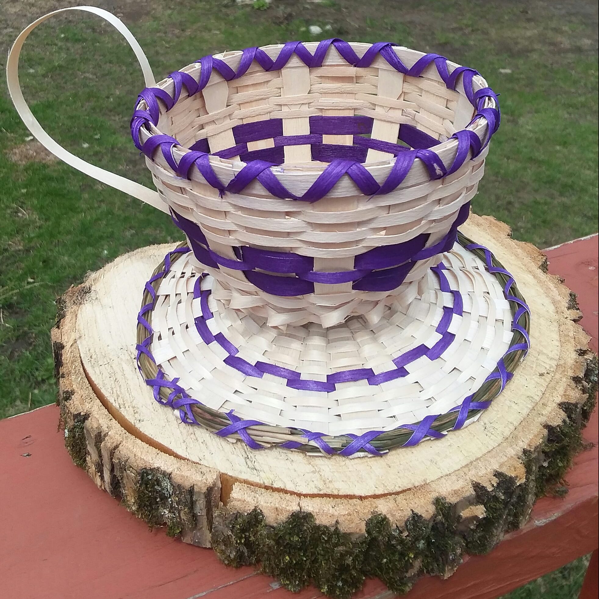 Robin Lazore, basket maker, basketry, workshops, facilitator, Indigenous Artist, First Nations, Indigenous Arts Collective of Canada, Pass The Feather