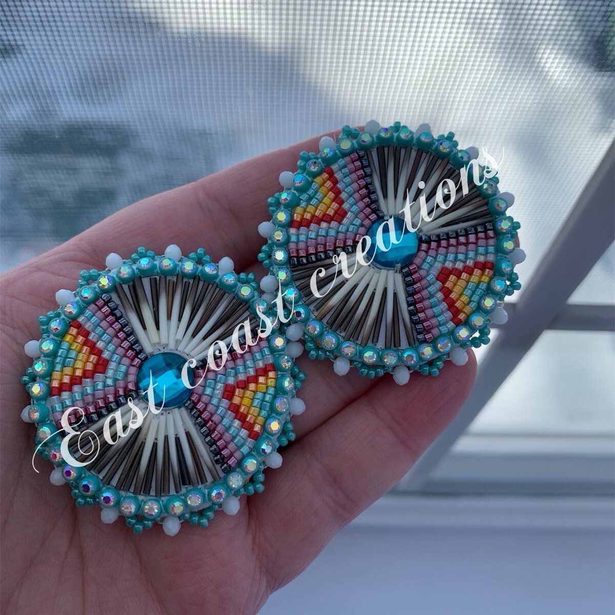 Kineta Snyder, Beadwork, leatherwork, quillwork, Jewelry, moccasins, Indigenous Artist, First Nations, Indigenous Arts Collective of Canada, Pass The Feather