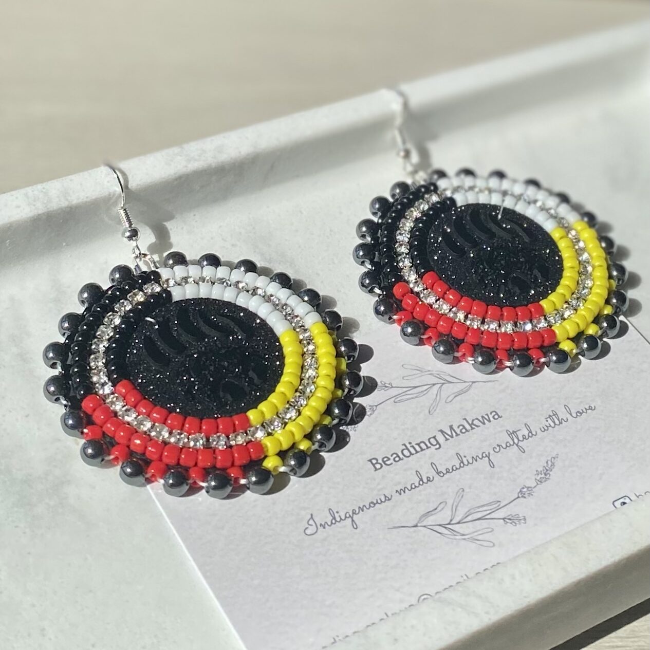 Lisa Beaucage, beadwork, jewelry, Indigenous Artist, First Nations, Indigenous Arts Collective of Canada, Pass The Feather