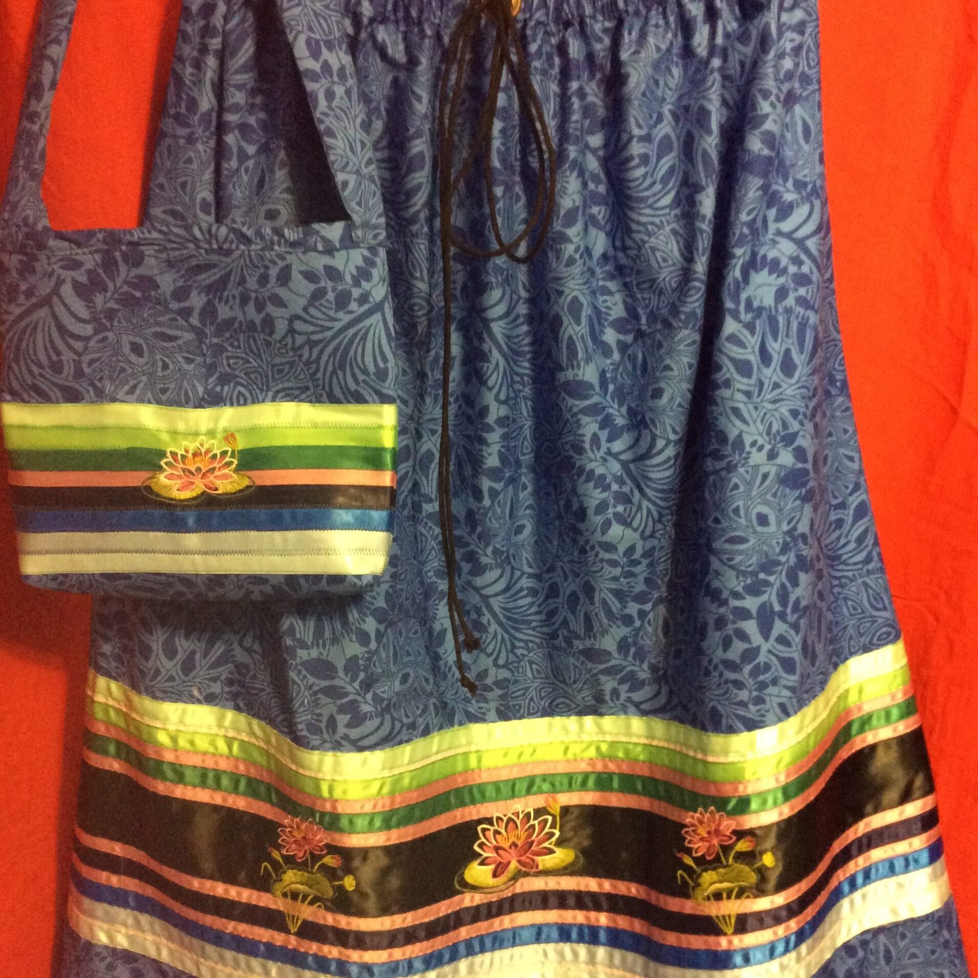 Bernice Collins-Shigwadaja, apparel & clothing, bags & wallets, beadwork, beader, birch bark, crafts, craft maker, quilling, quillwork, ribbon skirts, Indigenous Artist, First Nations, Indigenous Arts Collective of Canada, Pass The Feather