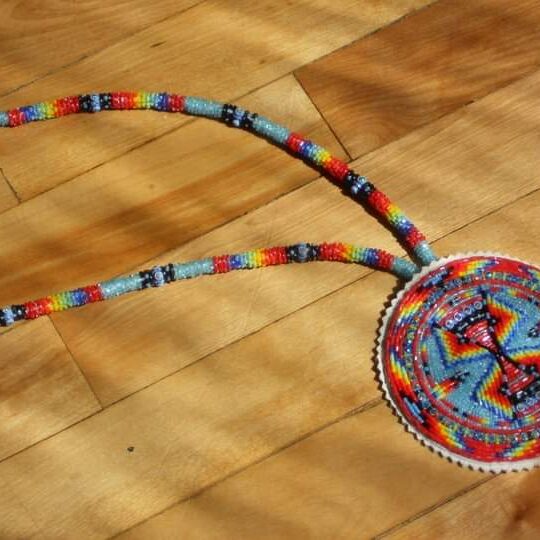 David Charette, beadwork, regalia, sewing, Indigenous Artist, First Nations, Indigenous Arts Collective of Canada, Pass The Feather