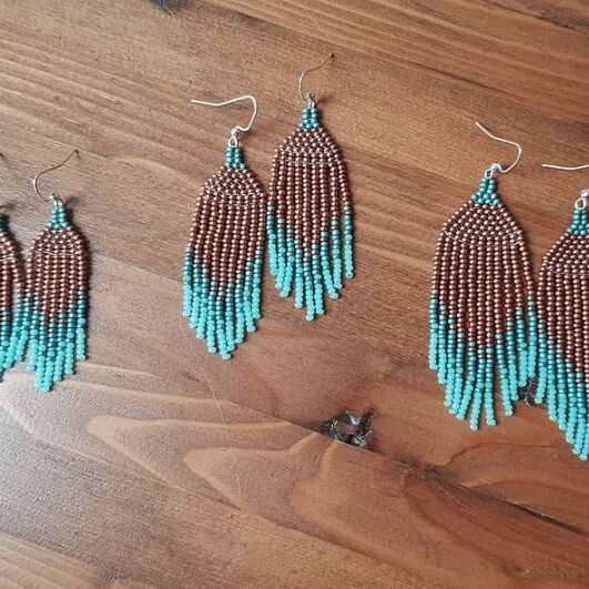 Nichol Marsch, beadwork, jewelry, Indigenous Artist, First Nations, Indigenous Arts Collective of Canada, Pass The Feather