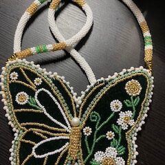 Anna Thompson, jewelry, beadwork, Indigenous Artist, First Nations, Indigenous Arts Collective of Canada, Pass The Feather