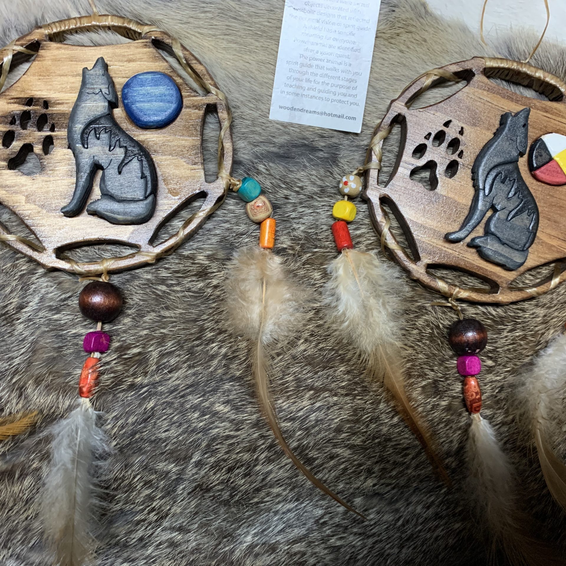 Jean Verdon, woodworking, dreamcatchers, feathers, Indigenous Artist, First Nations, Indigenous Arts Collective of Canada, Pass The Feather
