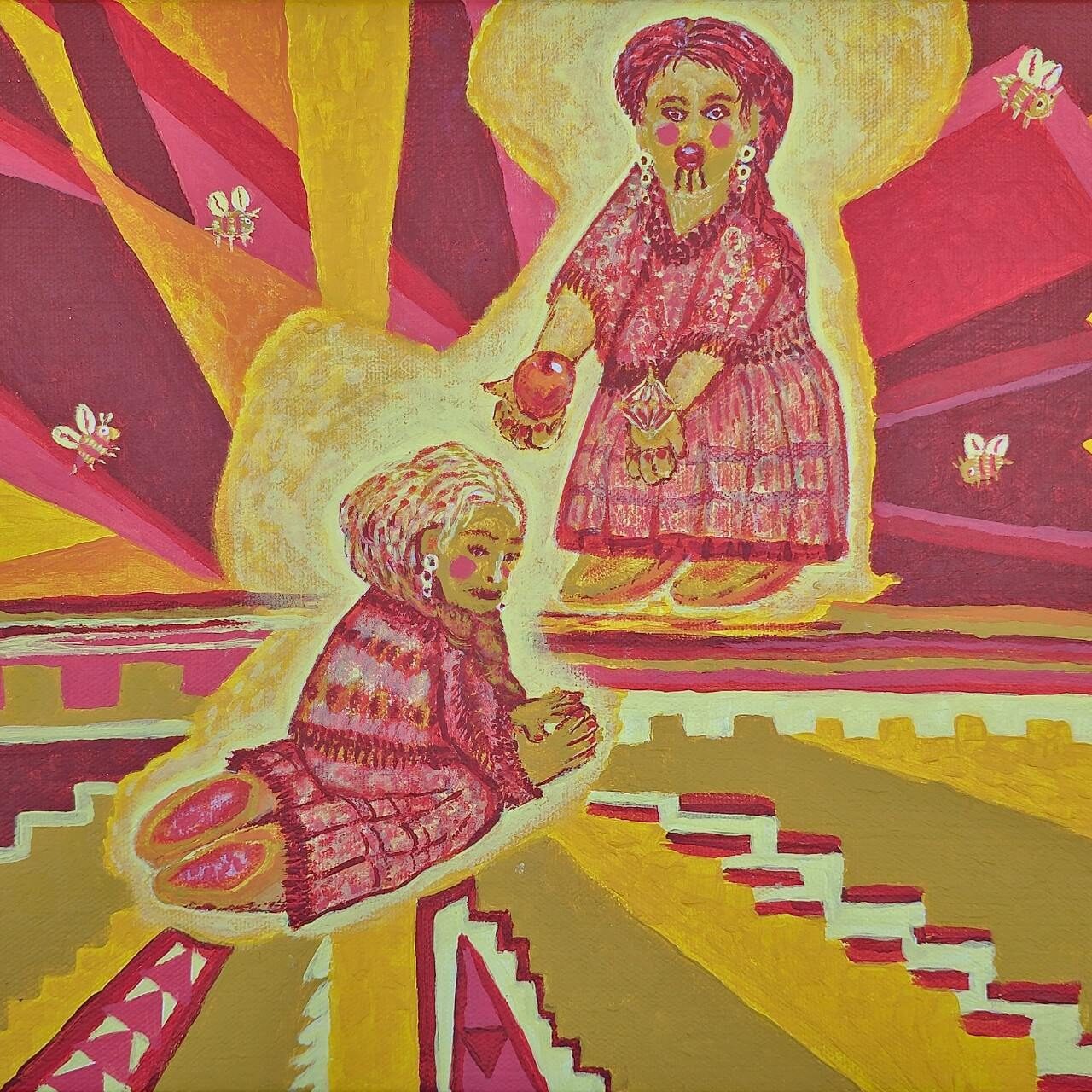 Kasso Solares - Ks Creative Spirit Studio - Two Women Painting