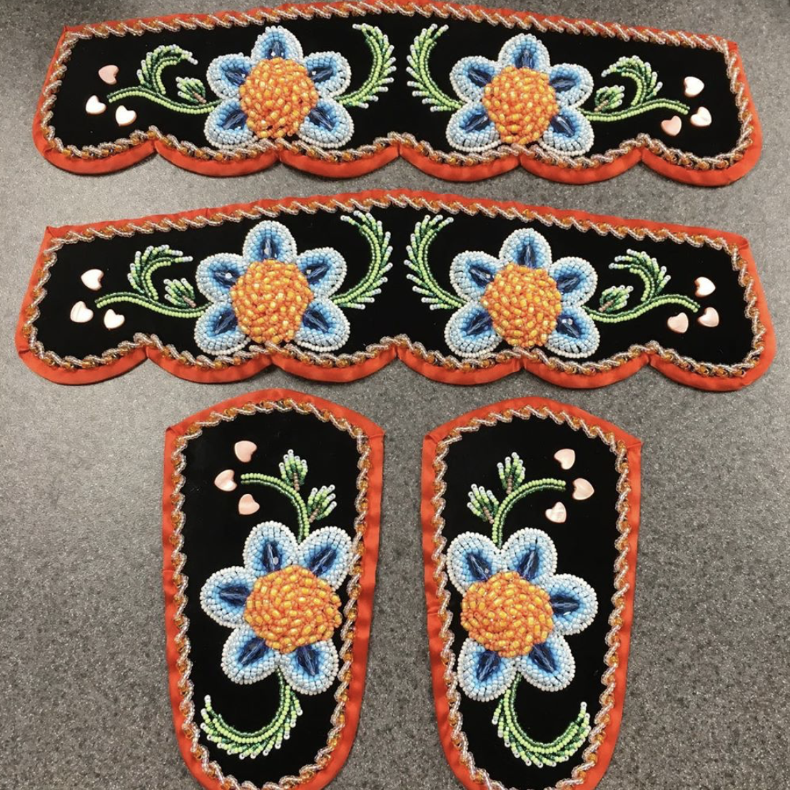 Samantha Jacobs, beadwork, leatherwork, Indigenous Artist, First Nations, Indigenous Arts Collective of Canada, Pass The Feather