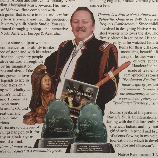 Screen Shot 2020-05-19 at 12.40.04 AM Thomas B. Maracle, carver, carving sculpting, antler, Indigenous Artist, First Nations, Indigenous Arts Collective of Canada, Pass The Feather