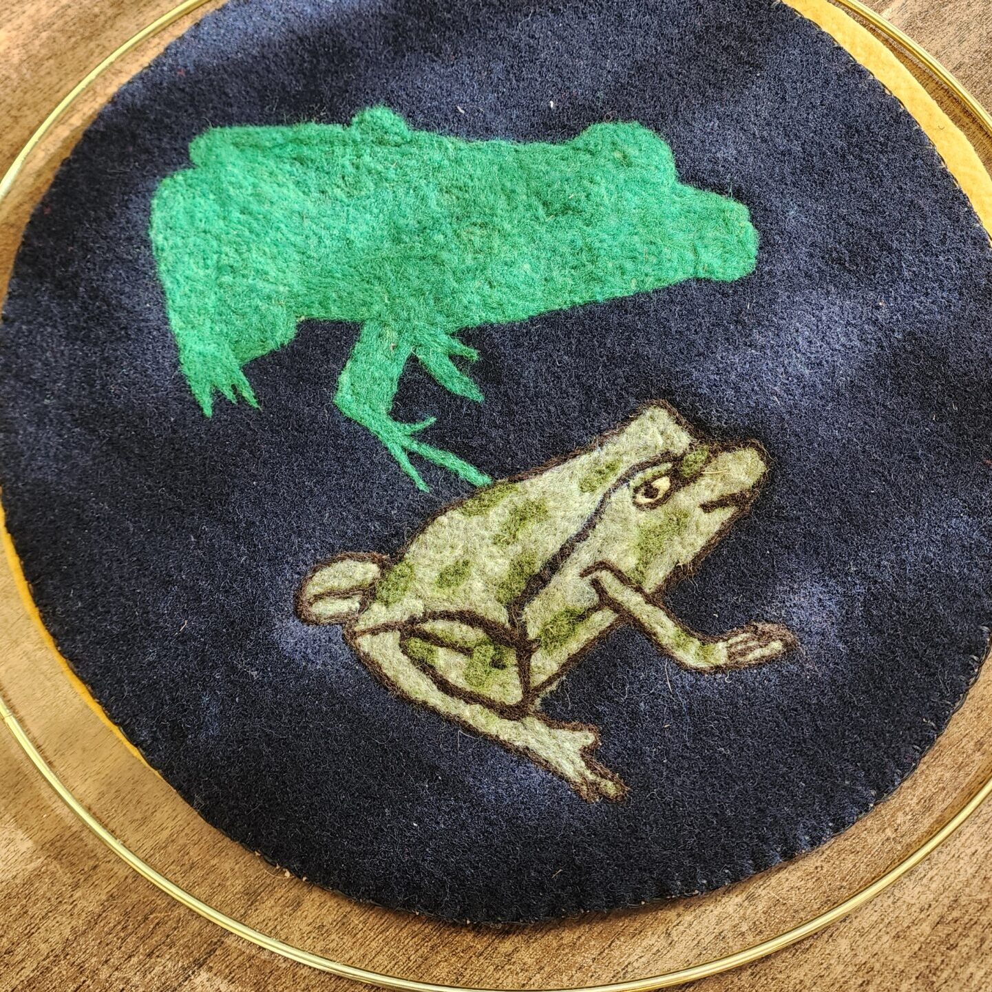 Carey Sinclair Sewn Frog Picture