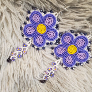 Faith Vaughan, beadwork, jewelry, Indigenous Artist, First Nations, Indigenous Arts Collective of Canada, Pass The Feather