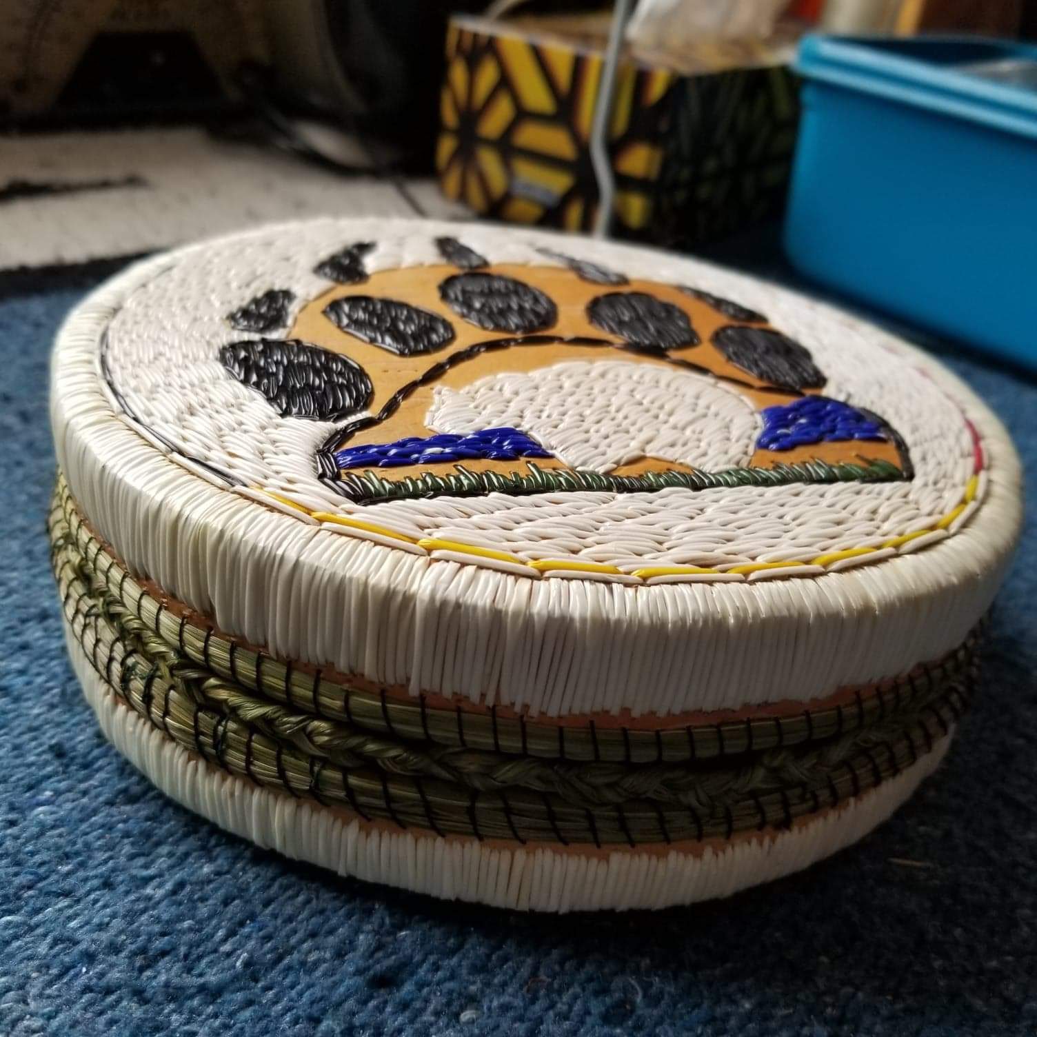 Linda Peterson, basket maker, basketry, beadwork, beader, craft maker, crafts, quilling, quillwork, birch bark, jewelry, jewelry maker, Indigenous Artist, First Nations, Indigenous Arts Collective of Canada, Pass The Feather