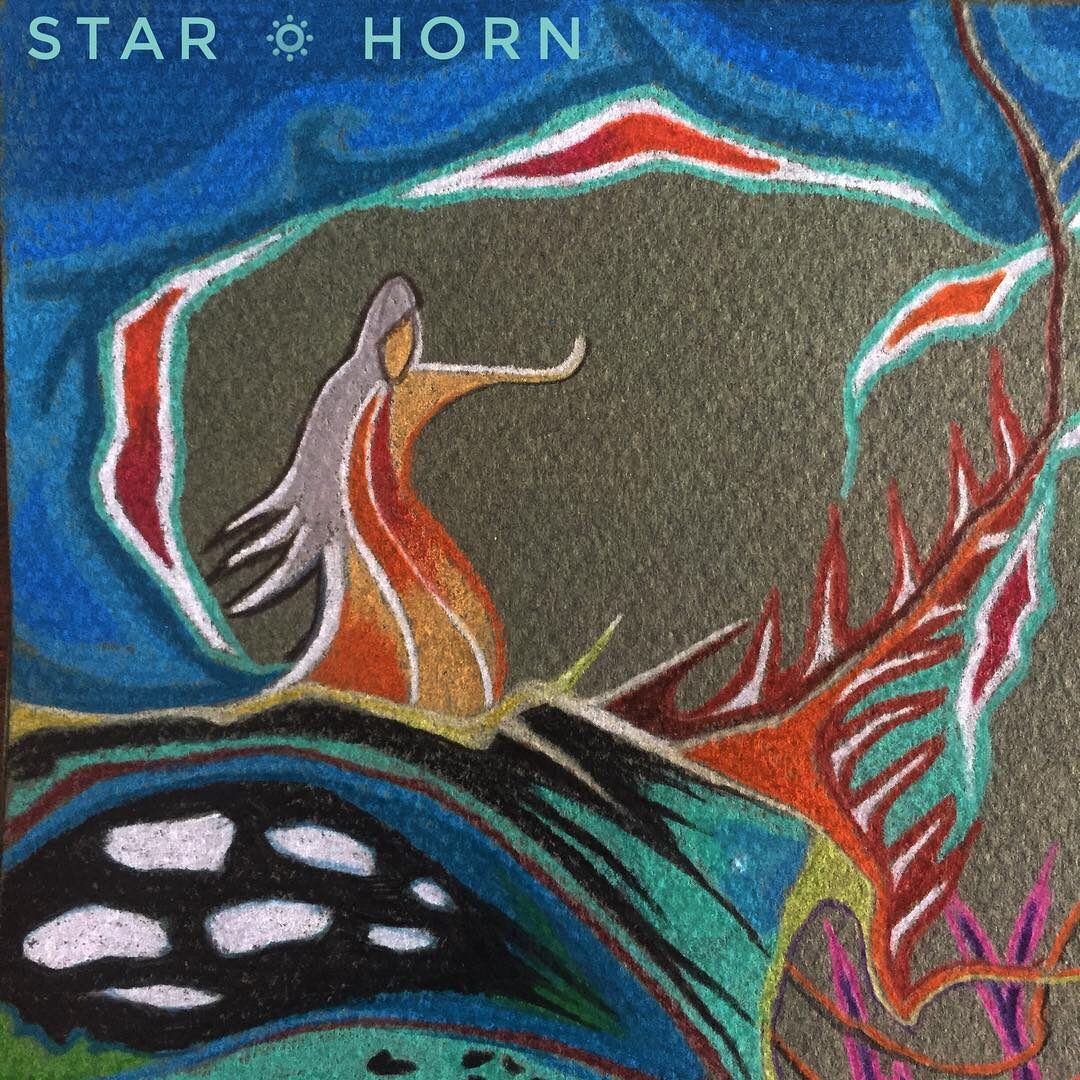 Star Horn, beader, beadwork, drawing, painting, Indigenous Artist, First Nations, Indigenous Arts Collective of Canada, Pass The Feather