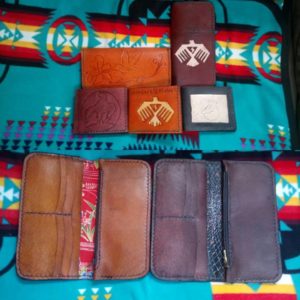 Mitchell Riley, leather wallets, bead work, aboriginal beading, artist, pass the feather, aboriginal arts collective of canada