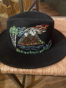 Matricia Bauer, beader, beadwork, hand drums, jewelry, leatherwork, visual art, Indigenous Artist, First Nations, Indigenous Arts Collective of Canada, Pass The Feather
