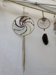 Melanie Gray, crafts, craft maker, silversmithing, dreamcatchers, jewelry, jewelry maker, Indigenous Artist, First Nations, Indigenous Arts Collective of Canada, Pass The Feather