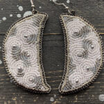 Keri Mitchell, Eastern Fire Designs, beadwork, beader, contemporary, jewelry, stones, Indigenous Artist, First Nations, Indigenous Arts Collective of Canada, Pass The Feather