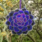 Keri Mitchell, Eastern Fire Designs, beadwork, beader, contemporary, jewelry, stones, Indigenous Artist, First Nations, Indigenous Arts Collective of Canada, Pass The Feather