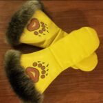 Brandie Fong, leatherwork, mittens, moccasins, sewing, ribbon skirts, beadwork