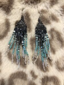 Katie Page, bead work, jewelry, Indigenous Artist, First Nations, Indigenous Arts Collective of Canada, Pass The Feather