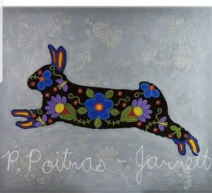 Phyllis Poitras-Jarrett, Mixed Media, Paintings, Prints, Resin, Indigenous Artist, First Nations, Indigenous Arts Collective of Canada, Pass The Feather