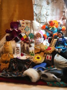 Marguerite Charette, crafts, teddy bears, Indigenous Artist, First Nations, Indigenous Arts Collective of Canada, Pass The Feather
