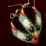 Michelle Goulet, Jewellery, beadwork, leatherwork, quilting, ribbon skirts, Indigenous Artist, First Nations, Indigenous Arts Collective of Canada, Pass The Feather