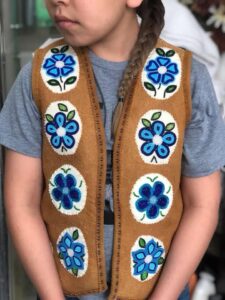 Crystal Behn, Beadwork, jewellery, shawls, vests, moccasins, Indigenous Artist, First Nations, Indigenous Arts Collective of Canada, Pass The Feather
