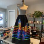 Michelle Goulet, Jewellery, beadwork, leatherwork, quilting, ribbon skirts, Indigenous Artist, First Nations, Indigenous Arts Collective of Canada, Pass The Feather
