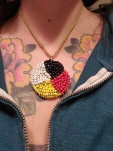 Abigail Harris, Bead work, jewelry, dreamcatchers, crafts, Indigenous Artist, First Nations, Indigenous Arts Collective of Canada, Pass The Feather