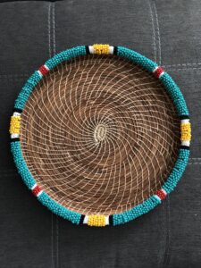 Mia Acker, Beadwork, Pine Needle Basketry, Jewelry, Dreamcatchers, Indigenous Artist, First Nations, Indigenous Arts Collective of Canada, Pass The Feather