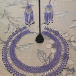 Tara Arnatsiaq-Barnes, Beading, beadwork, sealskin, face mask, painting, apparel, Indigenous Artist, First Nations, Indigenous Arts Collective of Canada, Pass The Feather