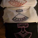 Tara Arnatsiaq-Barnes, Beading, beadwork, sealskin, face mask, painting, apparel, Indigenous Artist, First Nations, Indigenous Arts Collective of Canada, Pass The Feather