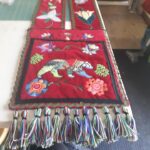 Joanne Charette, Fibre art, Embroidery, kitchenware, Indigenous Artist, First Nations, Indigenous Arts Collective of Canada, Pass The Feather