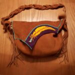 Beth Queau, crafts, beadwork, feathers, medicine bags, jewelry, pop sockets, keychains, purses, Indigenous Artist, First Nations, Indigenous Arts Collective of Canada, Pass The Feather