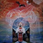 Karen Erickson, Artwork, painting, jewelry, Indigenous Artist, First Nations, Indigenous Arts Collective of Canada, Pass The Feather