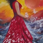 Karen Erickson, Artwork, painting, jewelry, Indigenous Artist, First Nations, Indigenous Arts Collective of Canada, Pass The Feather