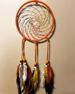 Grandmother Chrysler Creations, dreamcatchers, crafts, Indigenous Artist, First Nations, Indigenous Arts Collective of Canada, Pass The Feather