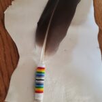 Lindsay Trudeau, beadwork, jewelry, Indigenous Artist, First Nations, Indigenous Arts Collective of Canada, Pass The Feather