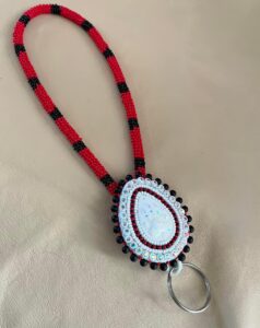 Maizie Little Shields, beadwork, jewelry, Indigenous Artist, First Nations, Indigenous Arts Collective of Canada, Pass The Feather