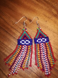 Jackie Secondcost, beadwork, jewelry, Indigenous Artist, First Nations, Indigenous Arts Collective of Canada, Pass The Feather