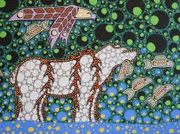 Larry Parenteau, painter, painting, Indigenous Artist, First Nations, Indigenous Arts Collective of Canada, Pass The Feather