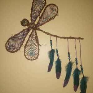 Aubreyanna Mills, dreamcatchers, crafts, Indigenous Artist, First Nations, Indigenous Arts Collective of Canada, Pass The Feather