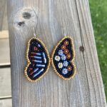 5C8EE363-8D37-4B4A-8738-7197161ECBFC Karennotakies Barnes, Beadwork, moccasins, leatherwork, jewelry, Indigenous Artist, First Nations, Indigenous Arts Collective of Canada, Pass The Feather
