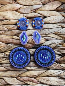 Lorie Casimir, beadwork, jewelry, Indigenous Artist, First Nations, Indigenous Arts Collective of Canada, Pass The Feather