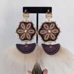 Julie Grenier, Beadwork, earrings, apparel, leatherwork, moccasins, sealskin, mitts, jewelry, Indigenous Artist, First Nations, Indigenous Arts Collective of Canada, Pass The Feather