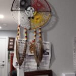 Sabrina Ettagiak Spider Lady -Medicine Wheel Dreamcatcher