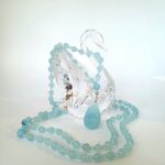 John Standingready Bead Necklace with Swan